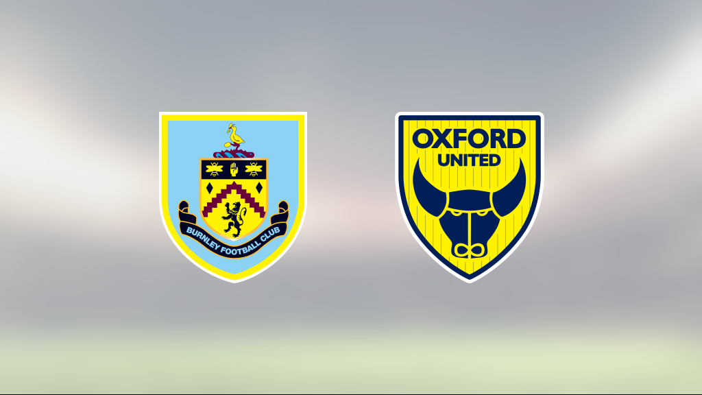 Ny nolla för Burnley som vann mot Oxford United