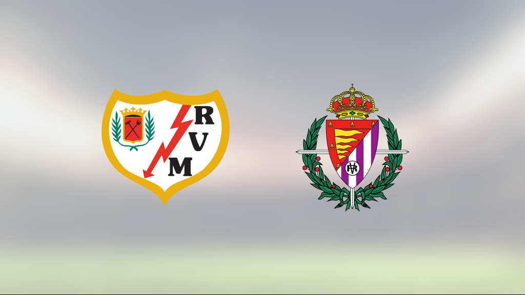 Alvaro Garcia matchhjälte för Rayo Vallecano mot Valladolid