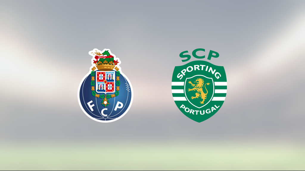 Oavgjort toppmöte mellan Porto och Sporting Lissabon