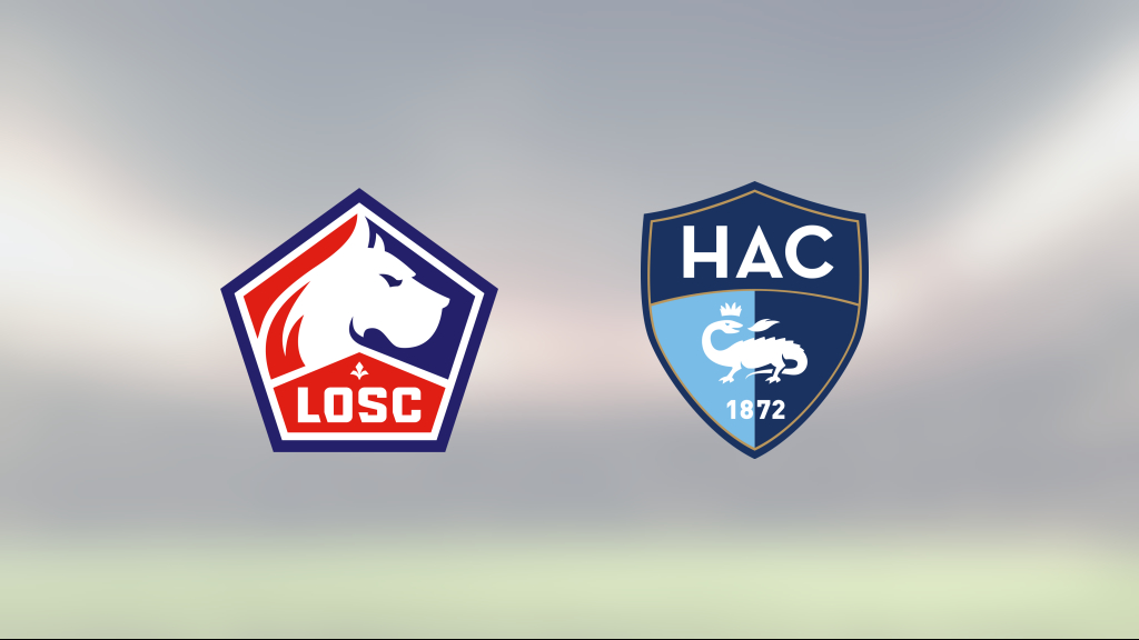 Segerlös svit bröts när Le Havre vann mot Lille med 2–1