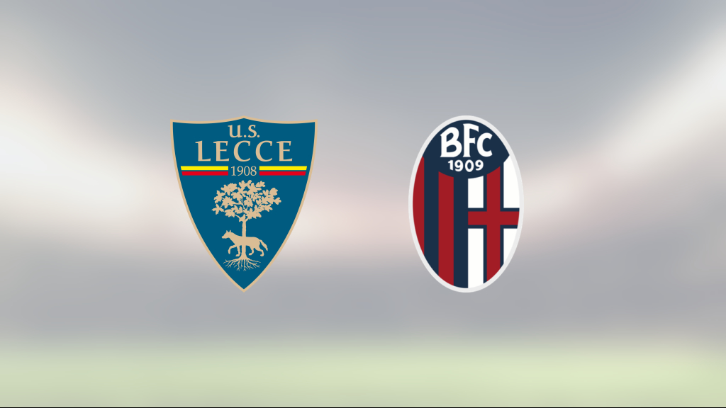 Mållös match när Lecce mötte Bologna