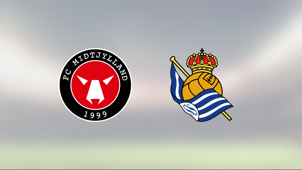 Real Sociedad kopplade grepp om Midtjylland – efter seger med 2–1