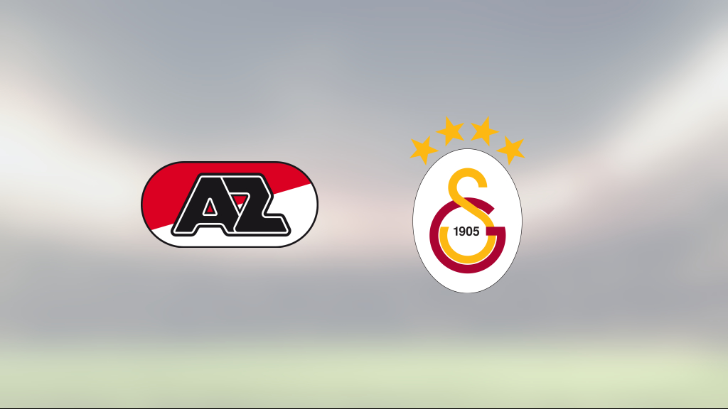 AZ Alkmaar vann första matchen med 4–1 mot Galatasaray