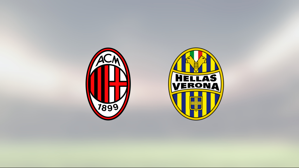 1–0-seger för Milan mot Verona – Santiago Gimenez matchhjälte