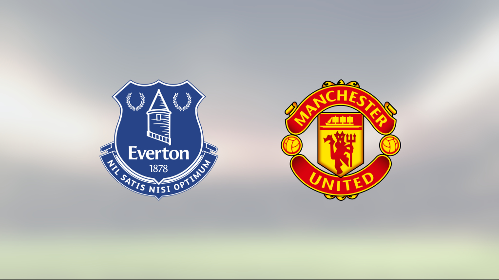 En poäng borta mot Everton för Manchester United