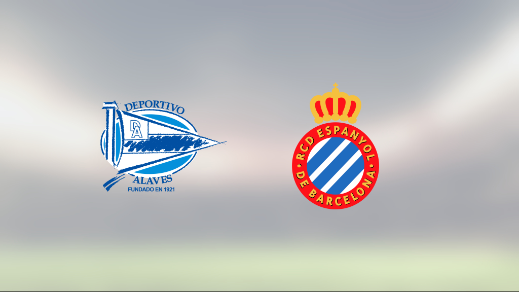 Fernando Calero blev matchhjälte för Espanyol borta mot Alaves