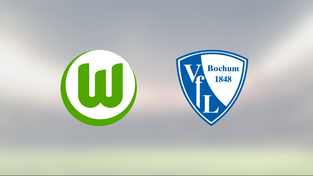 Oavgjort möte mellan Wolfsburg och Bochum