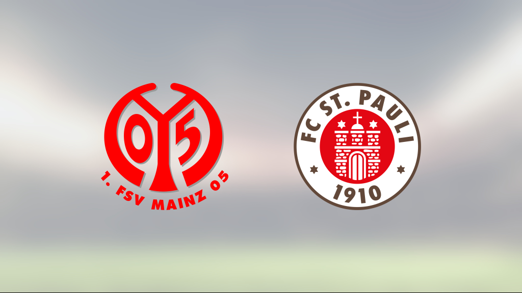 Stark andra halvlek räckte för Mainz mot St Pauli