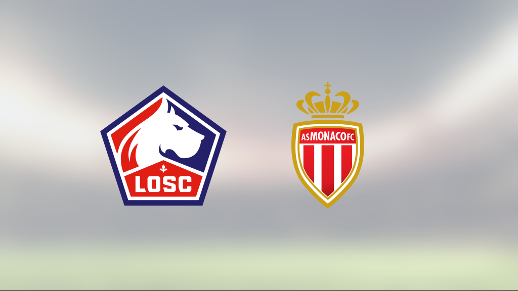 Lille vann efter stark start mot Monaco