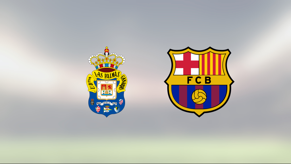 Fem raka segrar för Barcelona – efter 2–0 mot Las Palmas