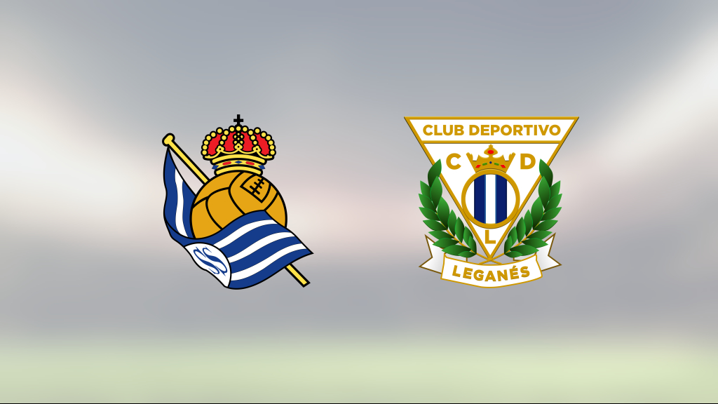 Real Sociedad vann mot Leganés på Reale Arena