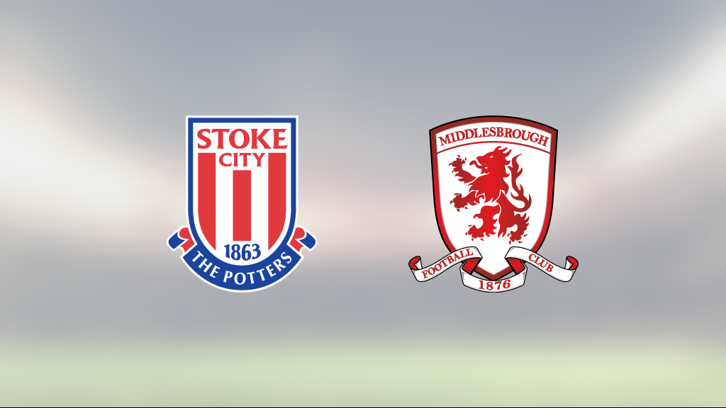 Äntligen seger för Middlesbrough mot Stoke City