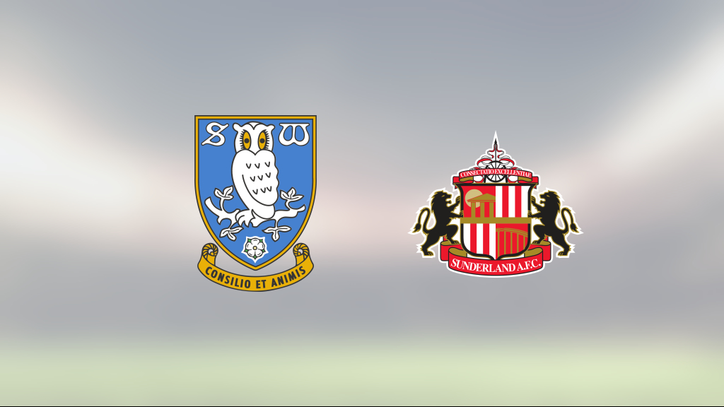 Sunderland vann borta mot Sheffield Wednesday