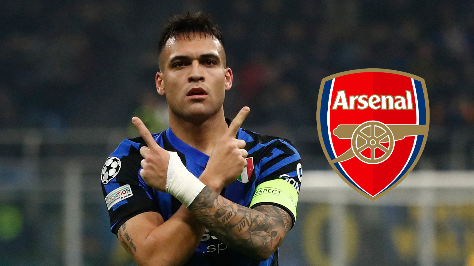 Uppgifter: Arsenal förbereder megabud på Lautaro Martínez