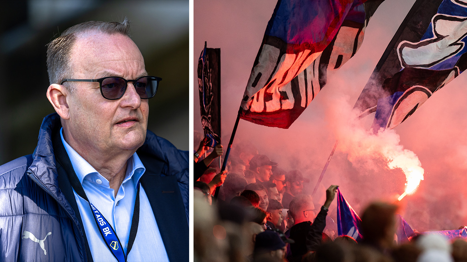 Miljardären slutar sponsra HBK – på grund av pyroteknik