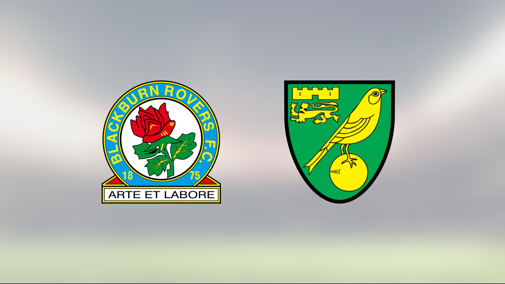 1–1 mellan Blackburn och Norwich City i Championship