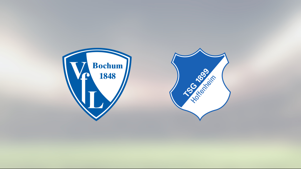 Hoffenheim sänkte Bochum – Tom Bischof matchhjälte