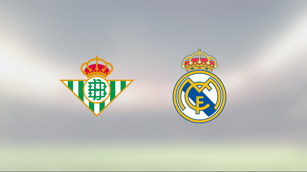 Cardoso och Isco avgjorde när Real Betis slog Real Madrid