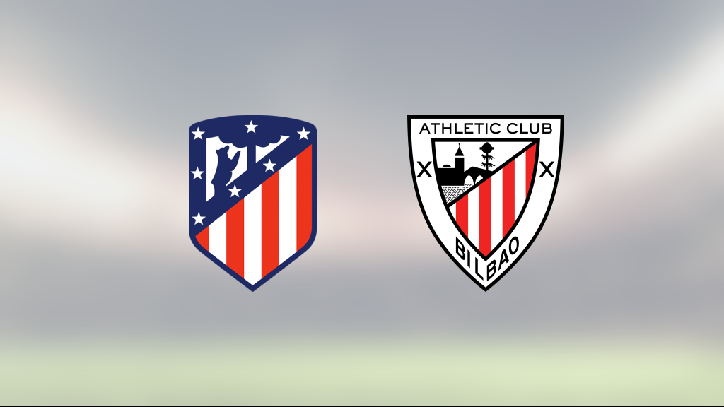 Atletico Madrid besegrade Atlethic Bilbao och toppar nu tabellen