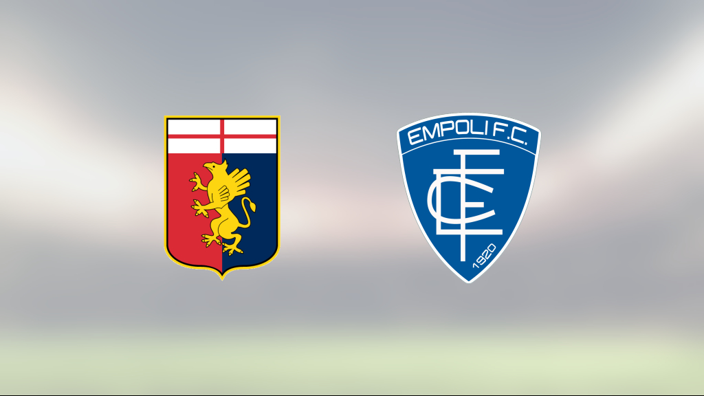 Poäng för Empoli – steg åt rätt håll mot Genoa