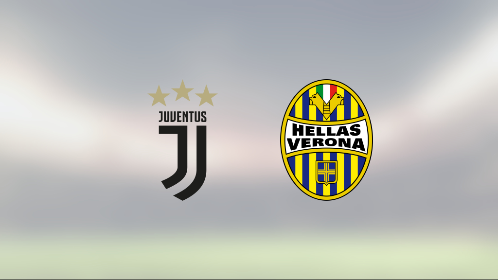 Juventus tog ännu en seger – 2–0 mot Verona