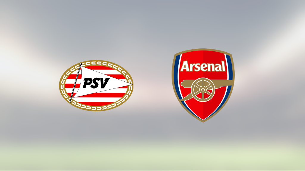 Seger på bortaplan för Arsenal mot PSV