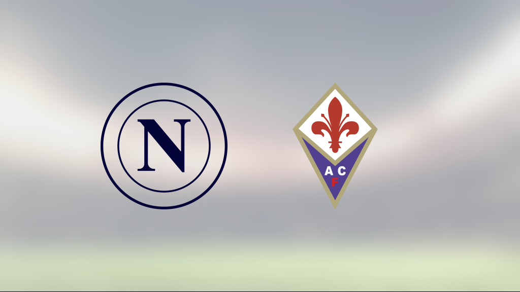 Napoli äntligen segrare igen efter vinst mot Fiorentina