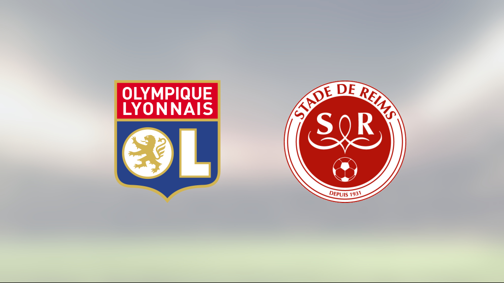 Tolv raka segrar för Lyon – efter 8–1 mot Reims