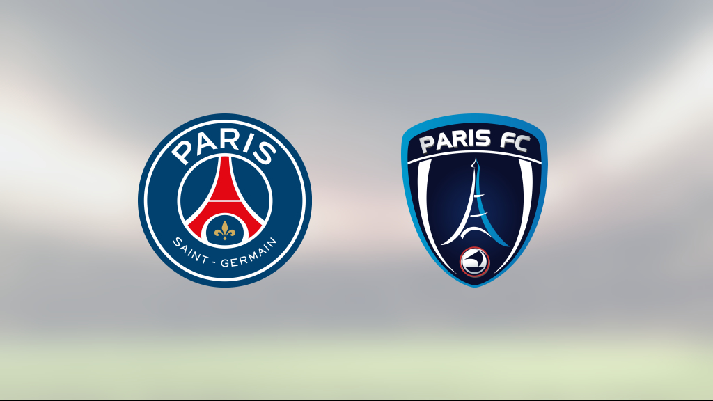 PSG och Paris FC delade på poängen i toppmötet