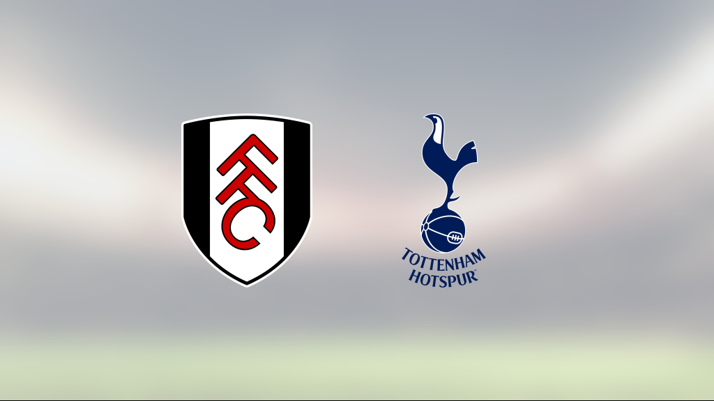 Stark andra halvlek räckte för Fulham mot Tottenham