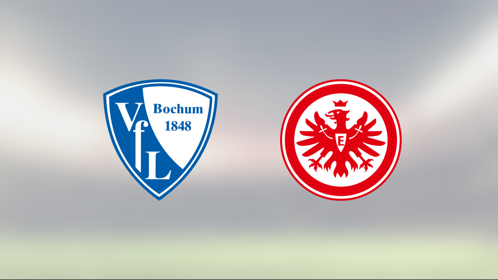 3–1-seger för Eintracht Frankfurt mot Bochum