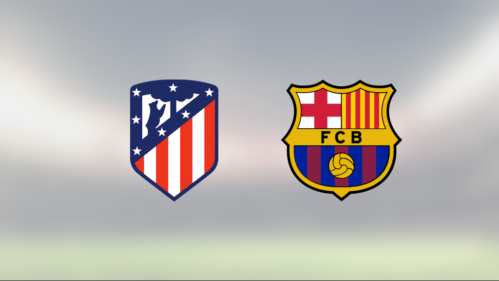 Barcelona ny serieledare efter seger mot Atletico Madrid