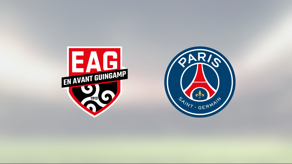 PSG besegrade Guingamp efter Korbin Alberts dubbel