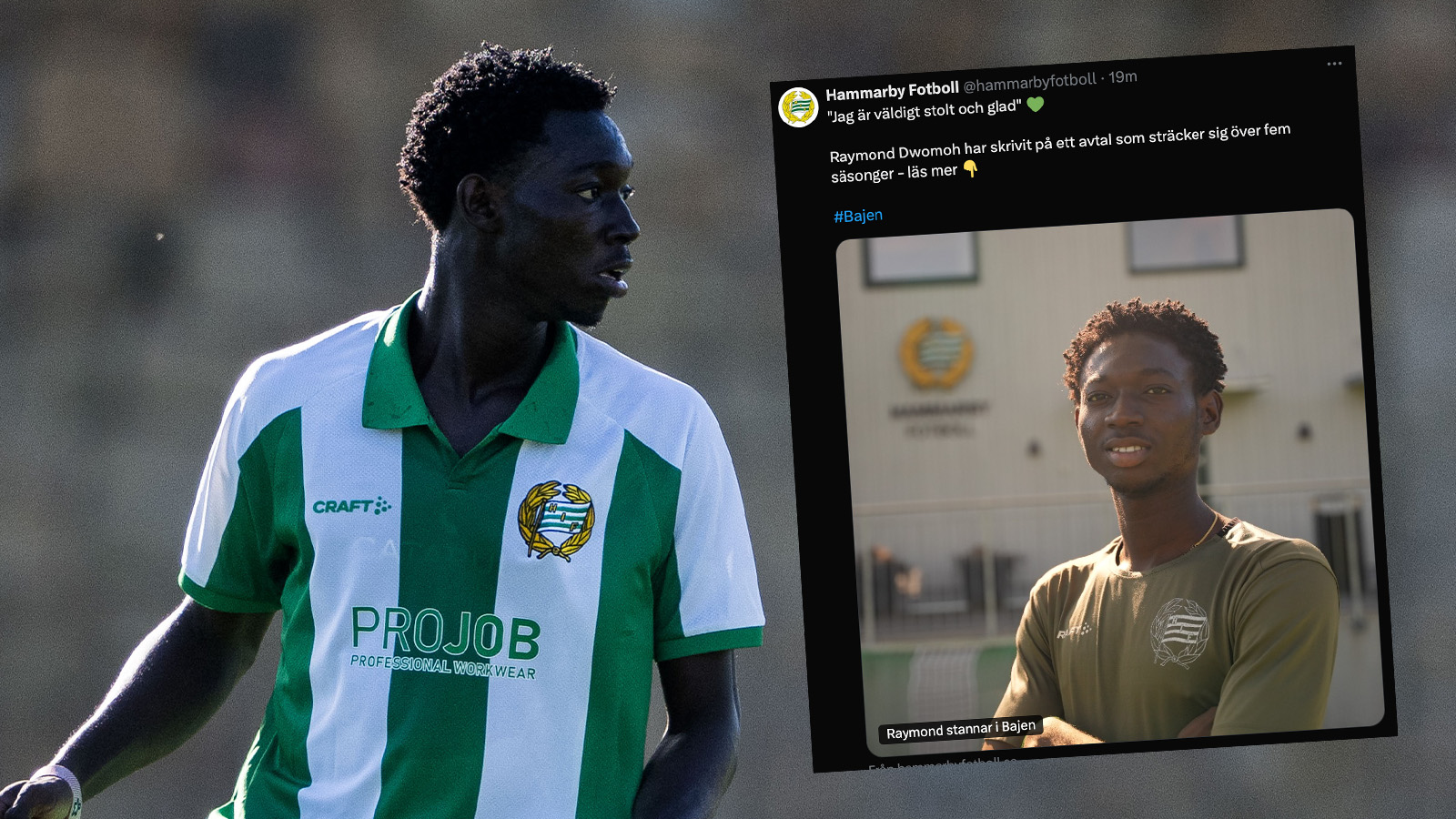 Klart: Bajen förlänger med mittbackstalang