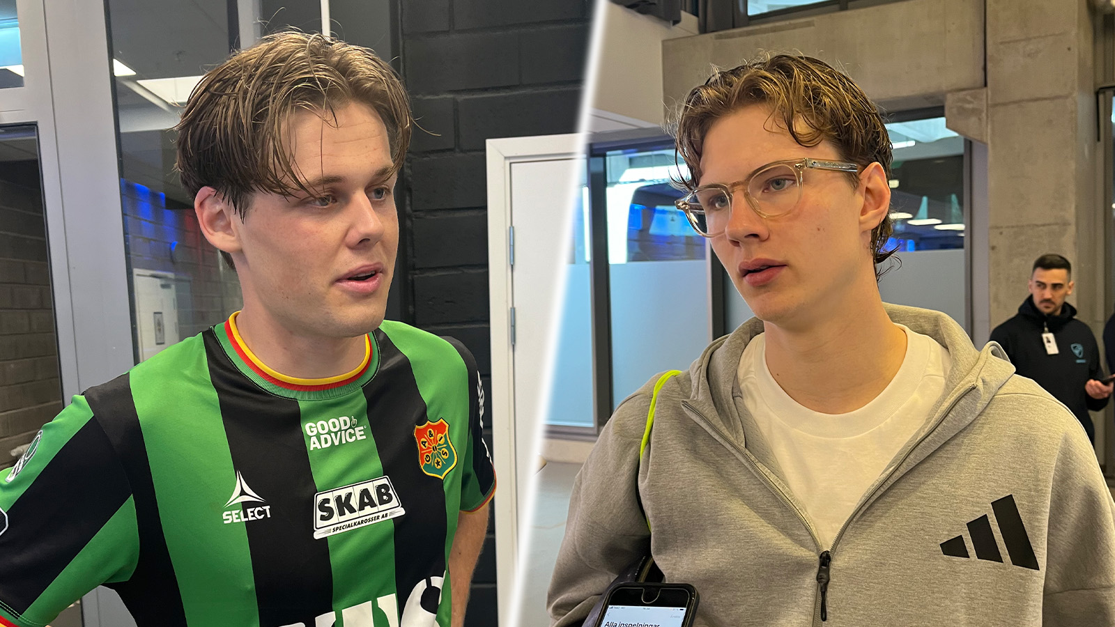 Kaxiga passningen efter bråket: ”Priske, vem är det?”