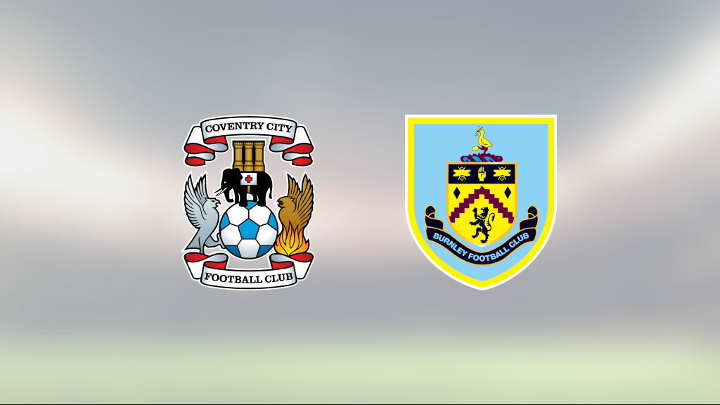 Burnley toppar tabellen efter seger mot Coventry