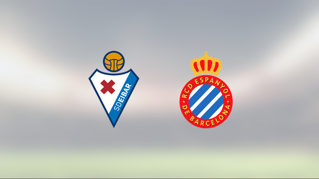 Espanyol fixade en poäng borta mot Eibar