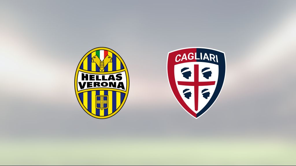 Klar seger för Cagliari mot Verona på Stadio Marcantonio Bentegodi
