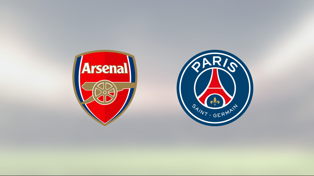 Seger på bortaplan för PSG mot Arsenal