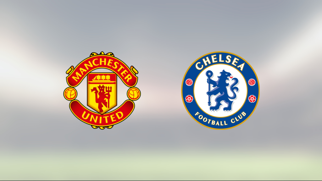 Chelsea vann toppmötet mot Manchester United med 1–0