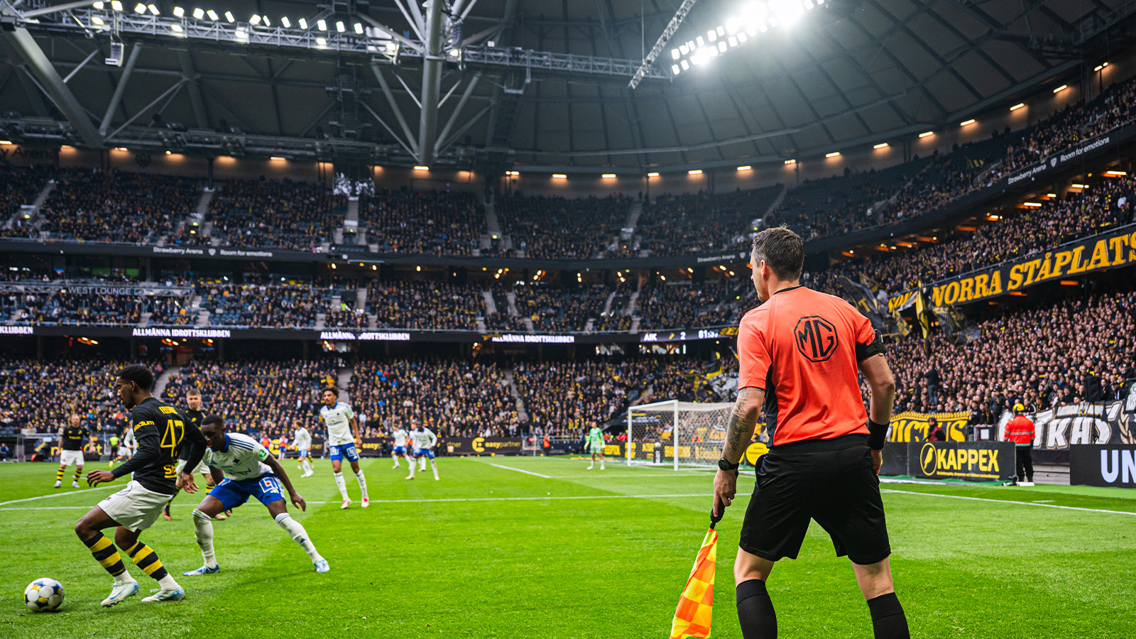 AIK straffas – tvingas sätta upp skyddsnät