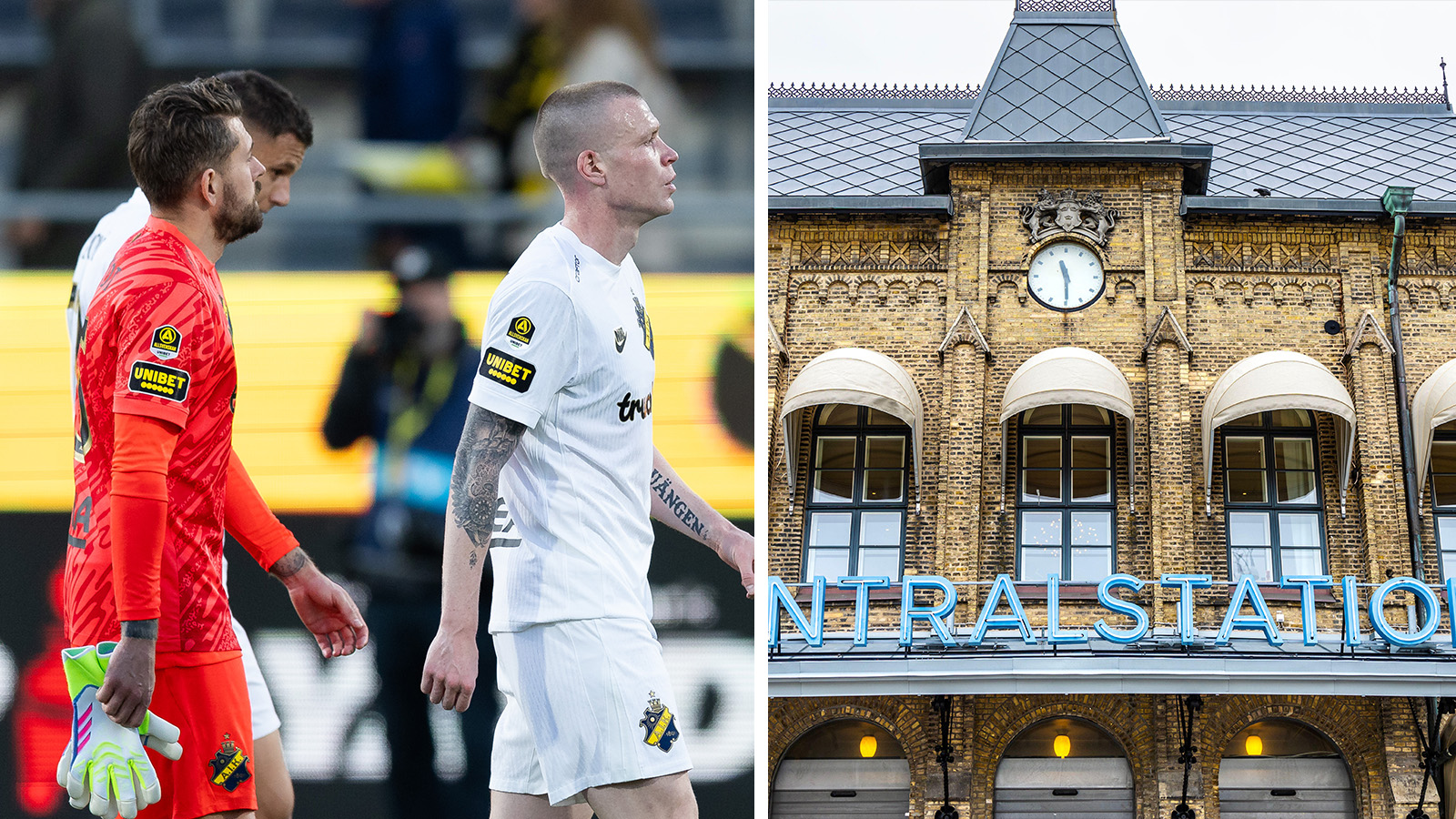 AIK:s hemresa försenad – efter tågstrul