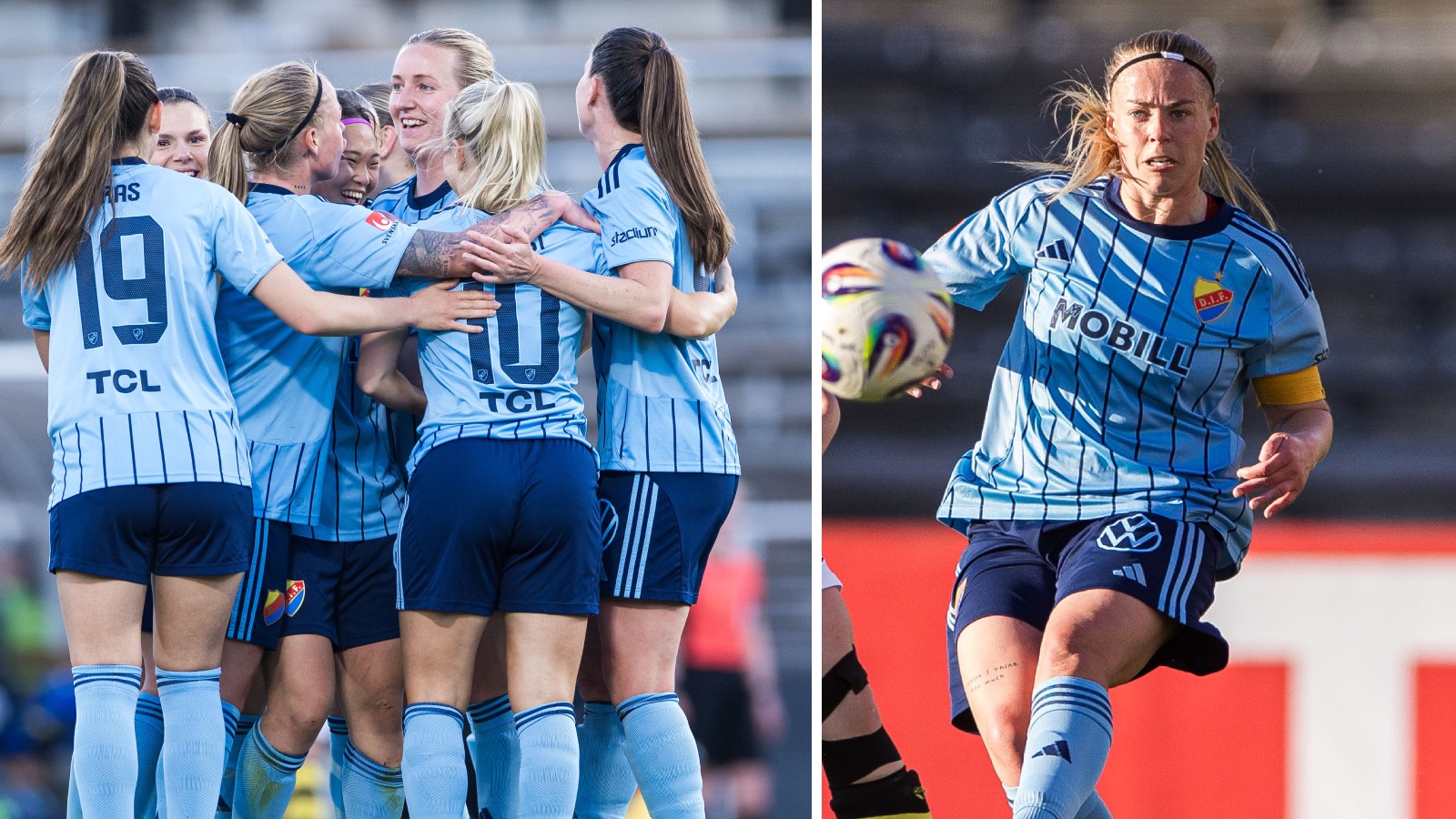 Djurgården körde över AIK – Åsland tvåmålsskytt