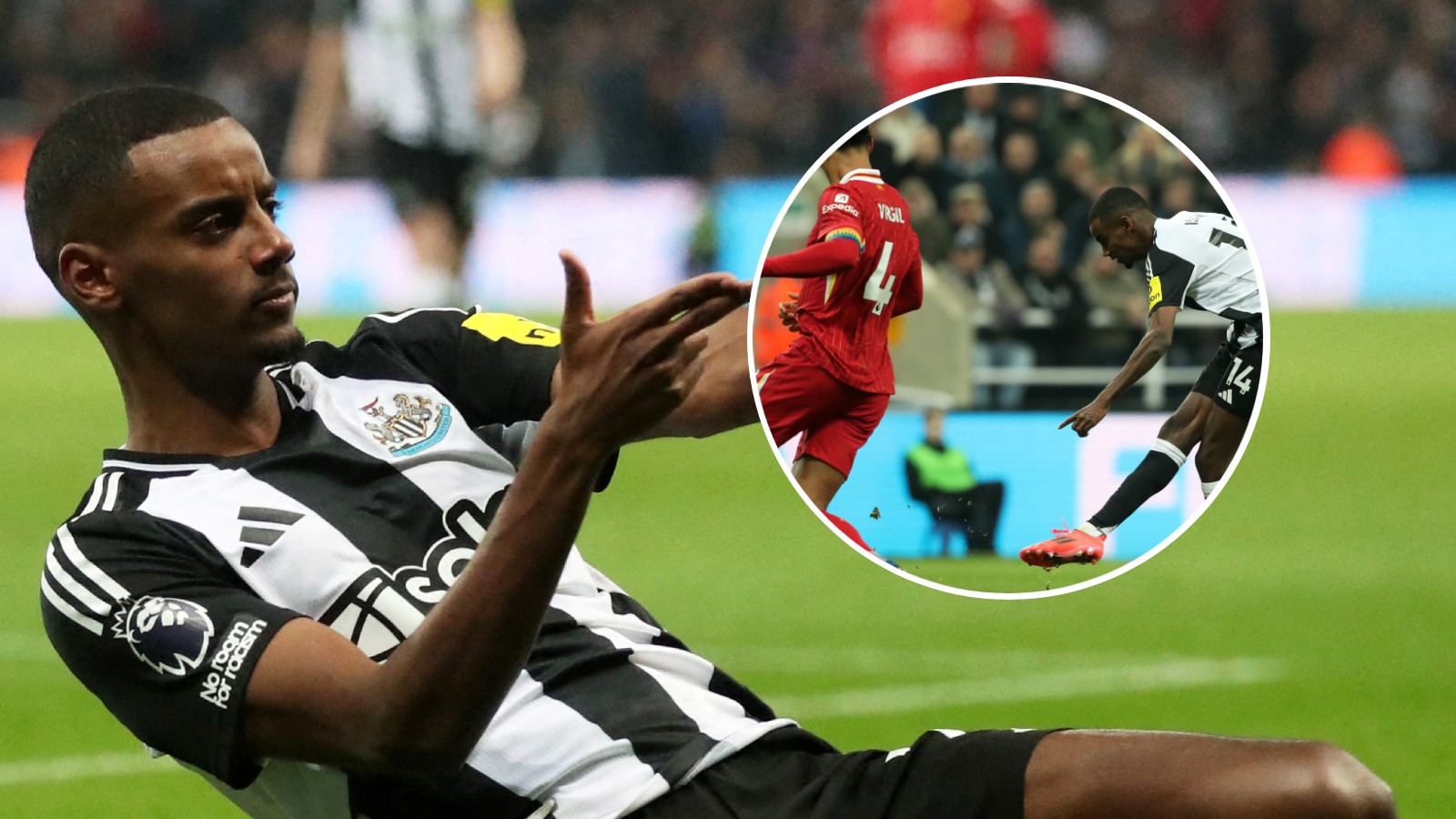TV: Isak prisad – efter stenhårda målet mot Liverpool