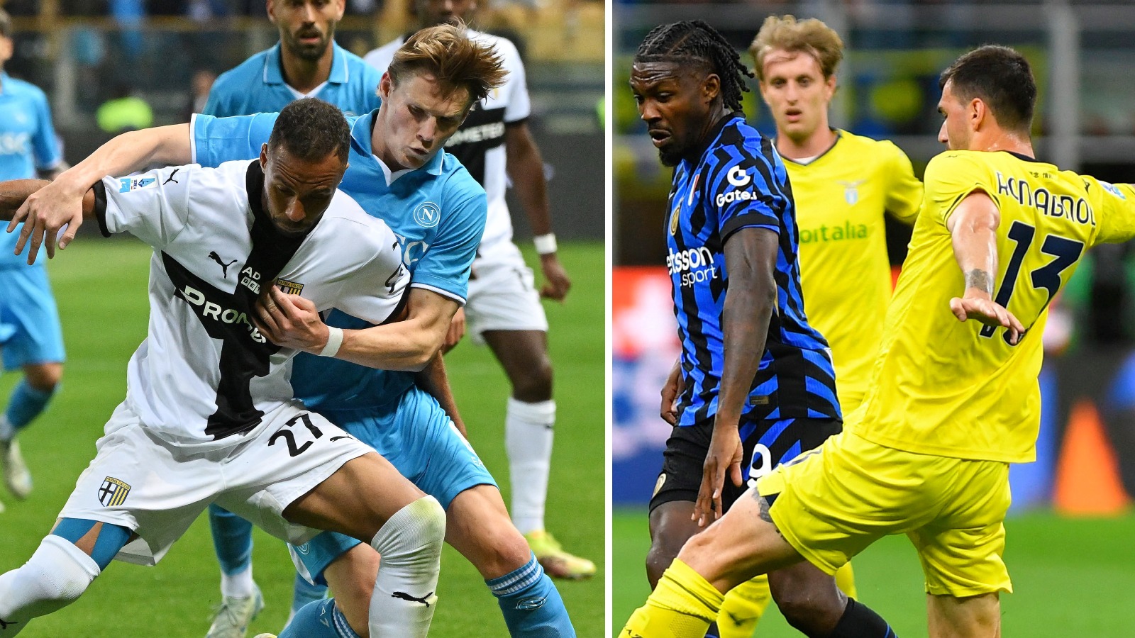 Dubbla kryss i Scudetto-striden – fortsatt fördel Napoli