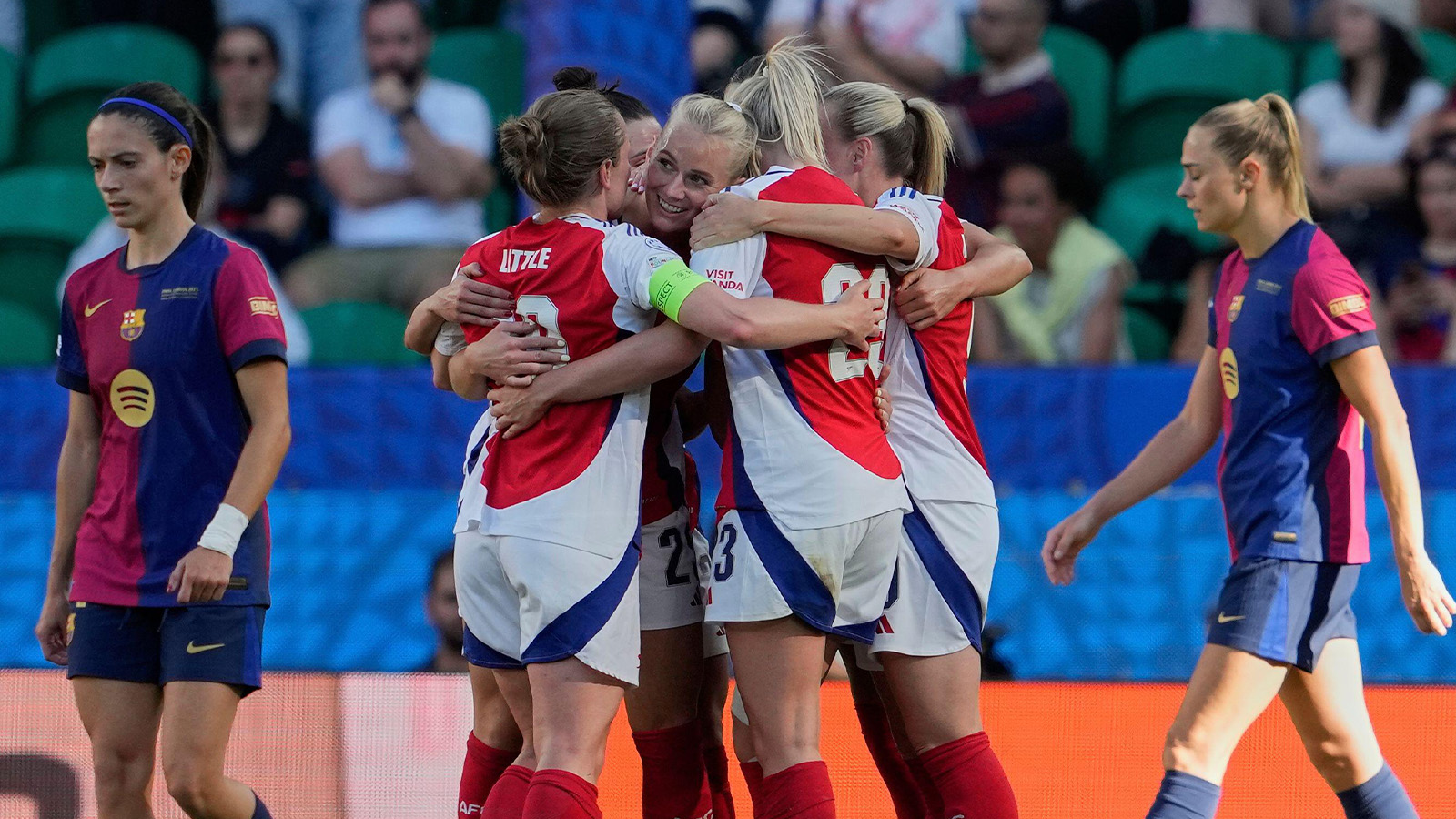 JUST NU: Arsenal vinner Women’s Champions League – Blackstenius stor matchhjälte