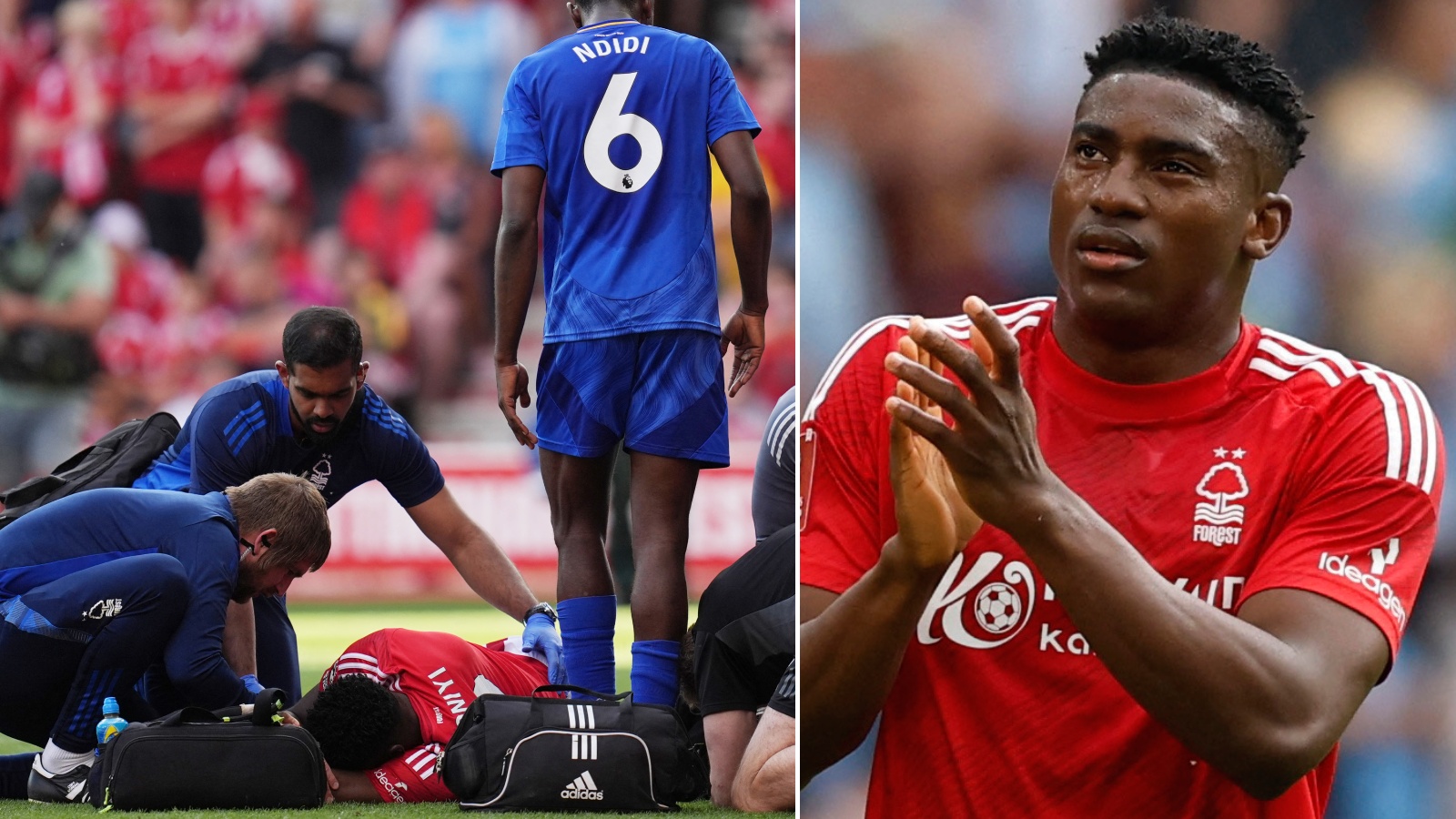Nottinghams besked: Awoniyi har akutopererats