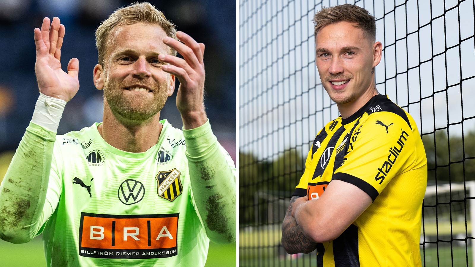 Beskedet i natt: Häcken-duon tillbaka