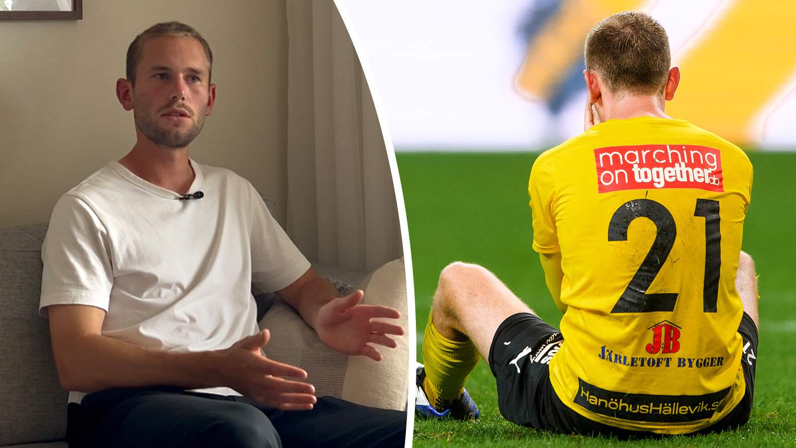 TV: Adam Petersson – Mjällbys otursfågel som aldrig ger upp