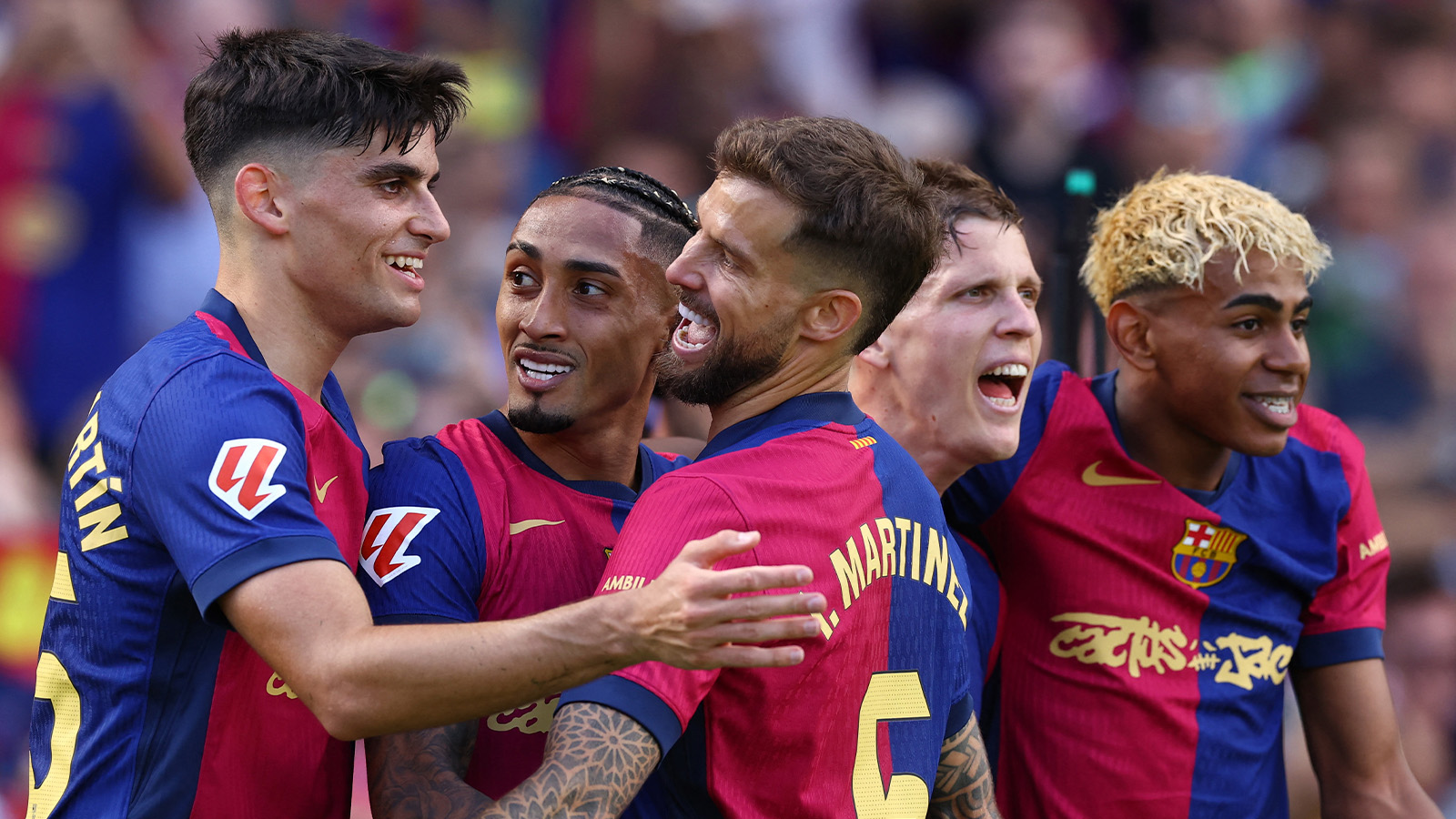Sex mål på en halvlek i stekheta El Clásicot